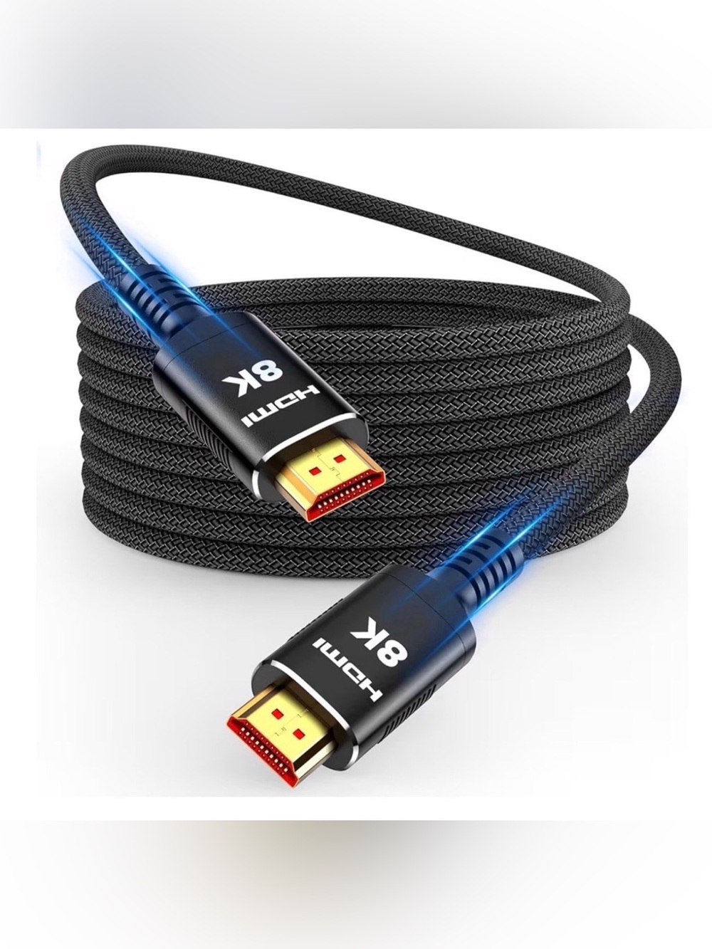 Snowkids 8K 2.1 50 FT Long Fiber Optic HDMI Cable